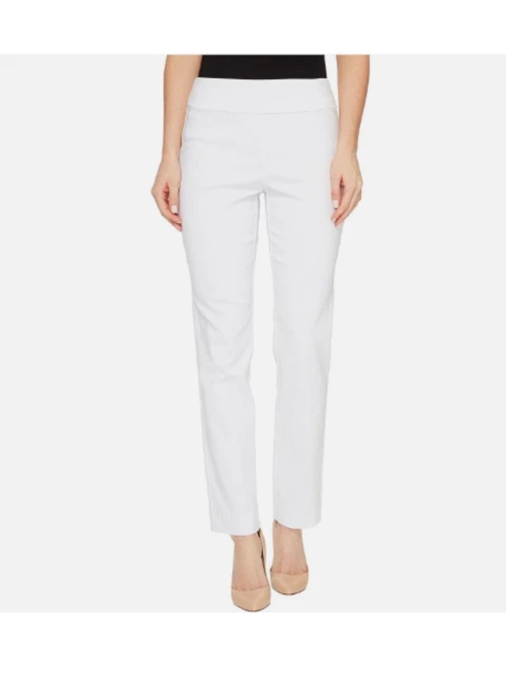 Krazy Larry White Ankle Pants - Size 0 Extra Small
